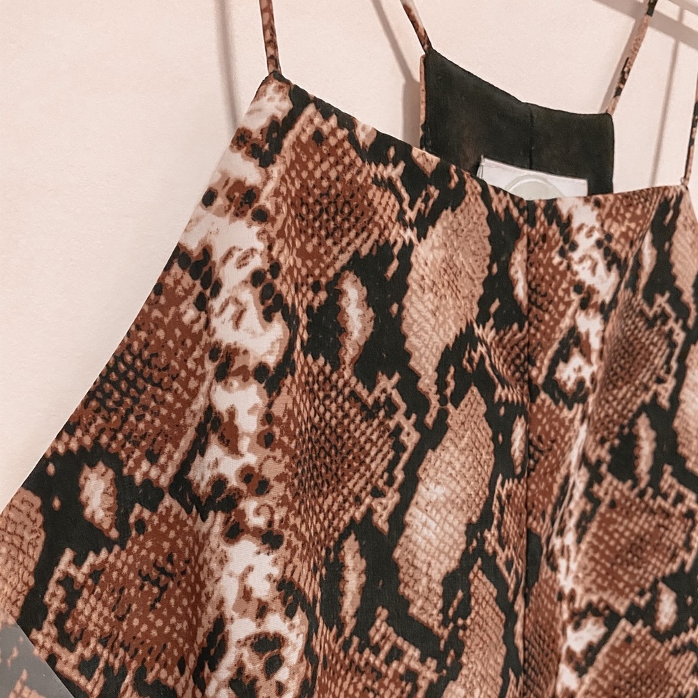 Snakeskin Dress